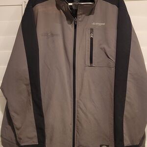 Storm Men's Performance Jacket in Gray and Black